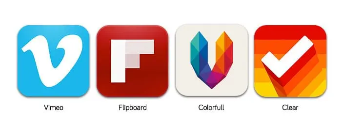 recognizable brand icons