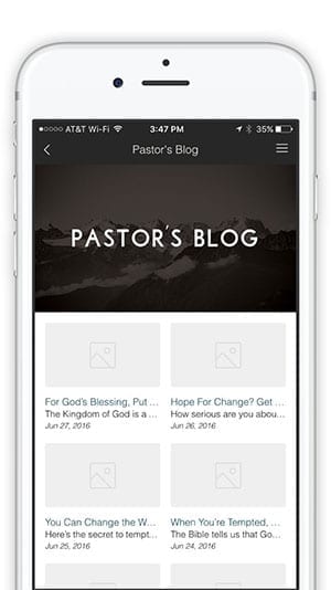 Pastors-Blog