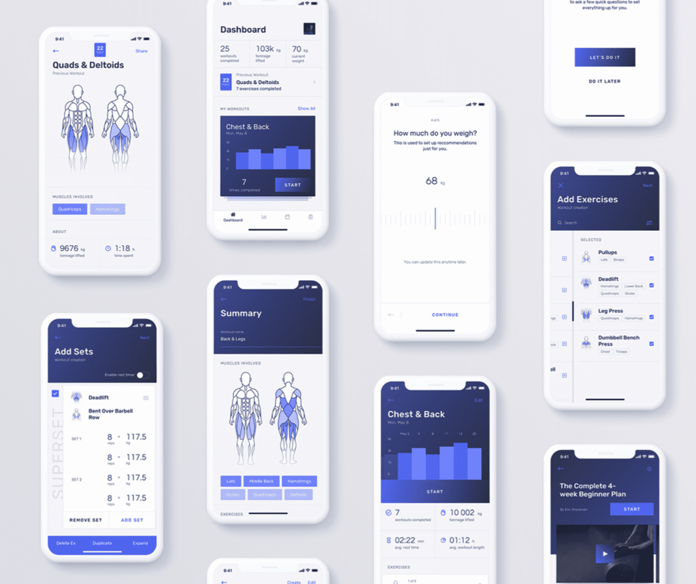 High fidelity mockups and wireframes